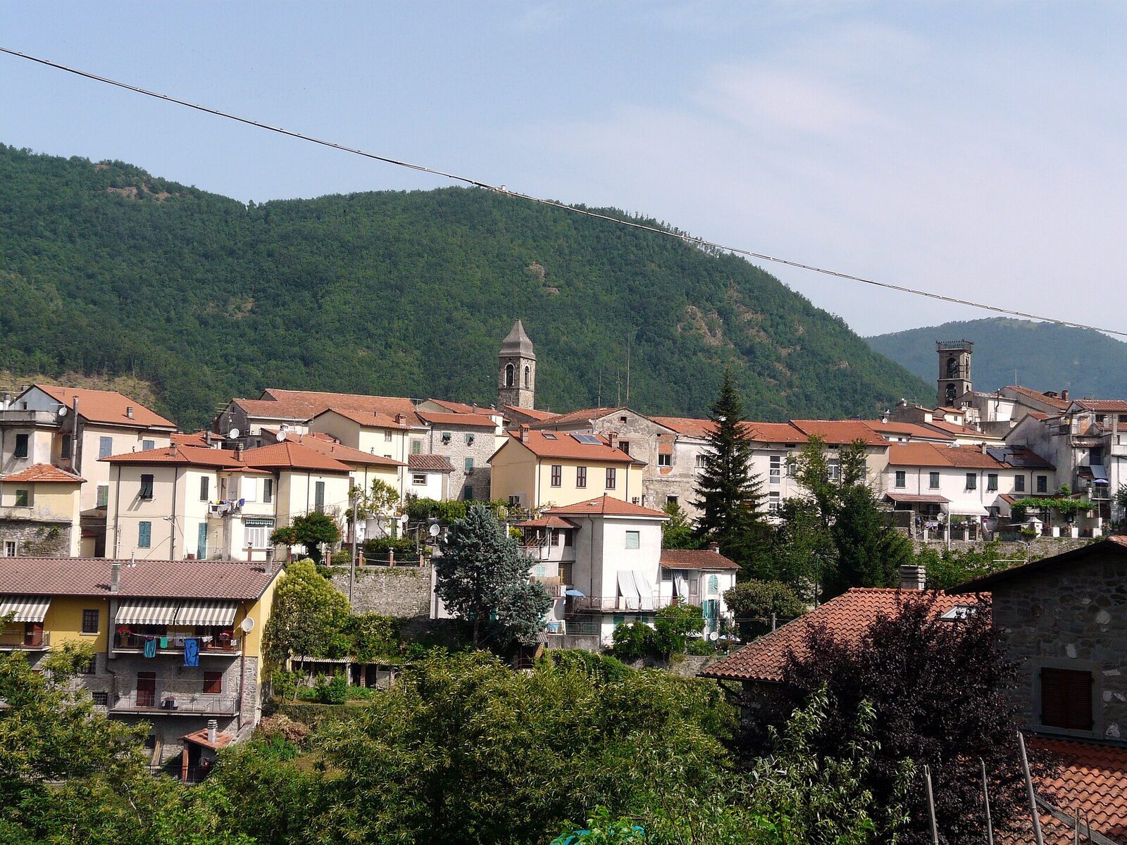 Fivizzano panoraması