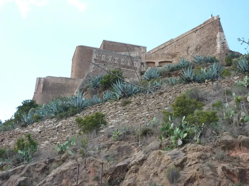 Oran'da Santa Cruz kalesi