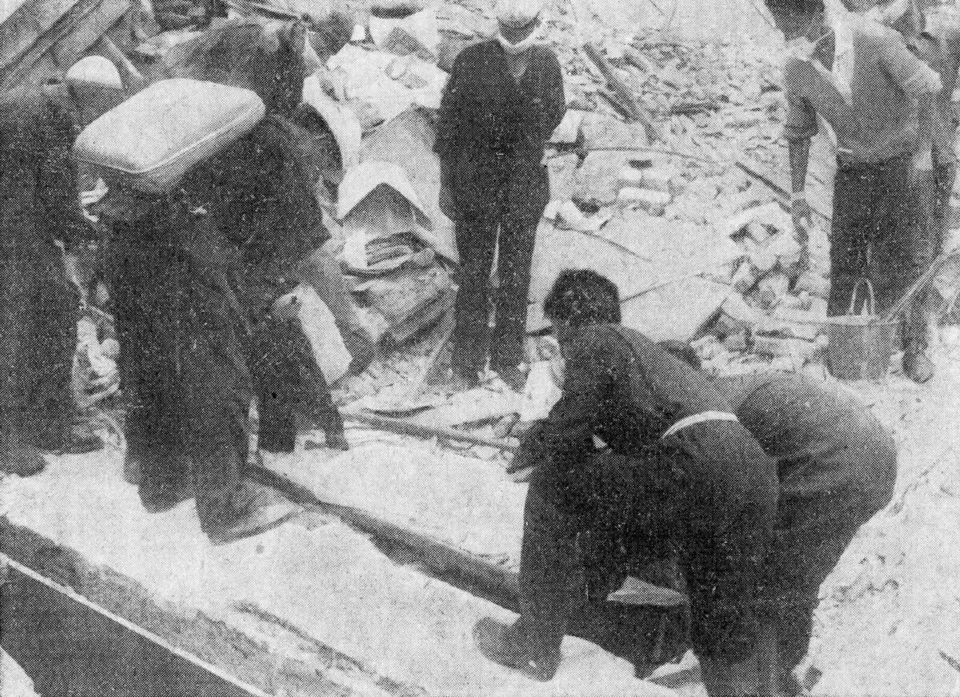 Fransız kurtarıcılar Üsküp 1963