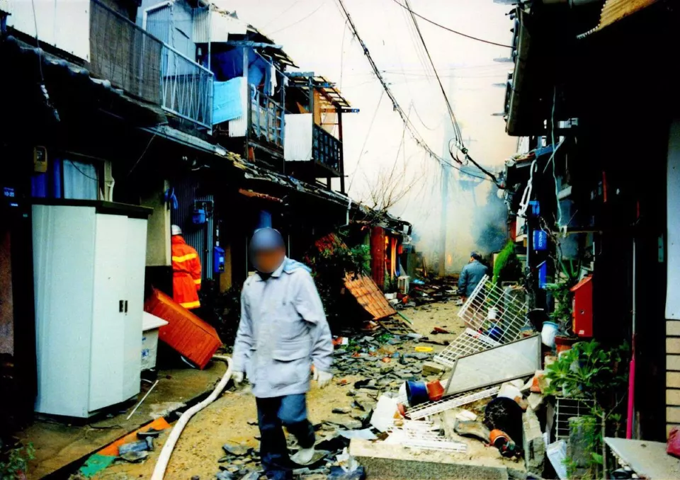 Kobe Hyōgo ilçesi yıkım