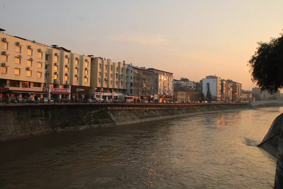 Antakya'da Asi nehri