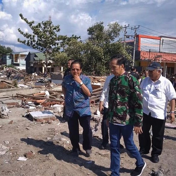 Joko Widodo Balaroa'da
