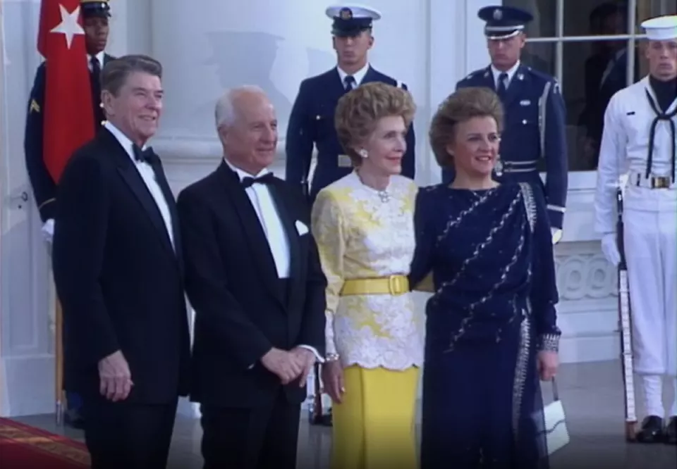 Kenan Evren ve Ronald Reagan