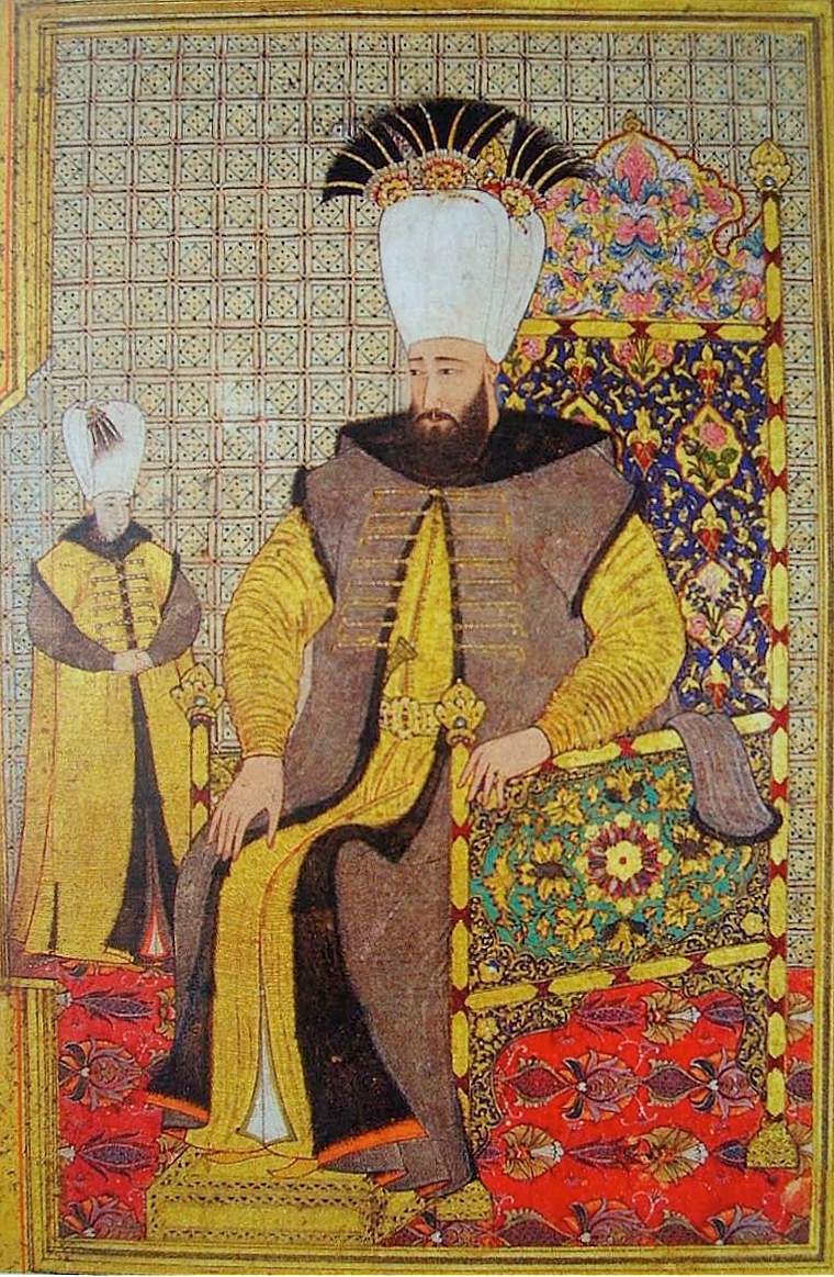 III. Ahmed'i gösteren Levni minyatürü