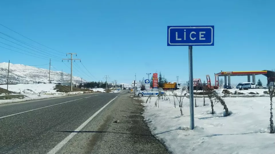 Bugünkü Lice'nin girişi