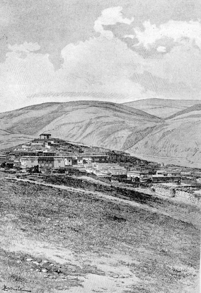 1840'larda Litang gravürü