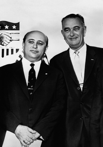 Süleyman Demirel ve Lyndon Johnson, 1962