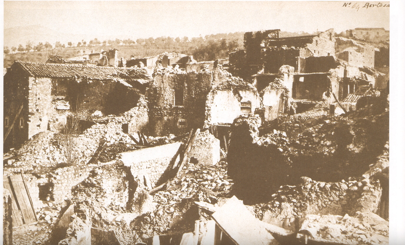 1857 depreminde hasar gören Pertosa