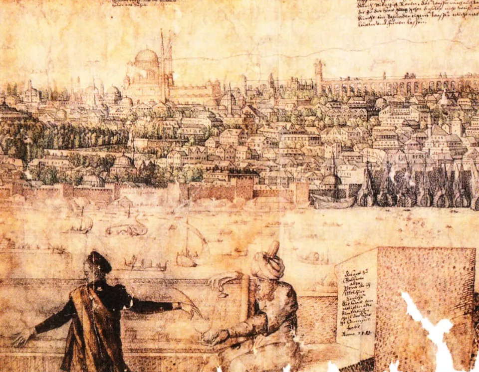 Melchior Lorck'un İstanbul panoraması