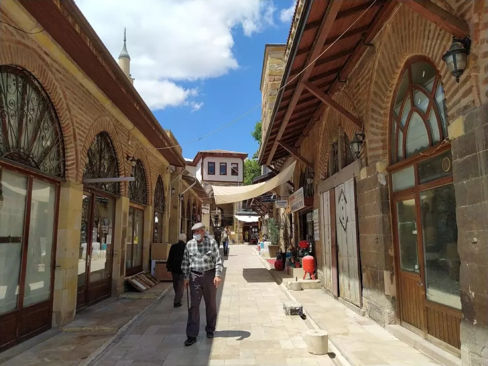 Merzifon'da tarihî sokak