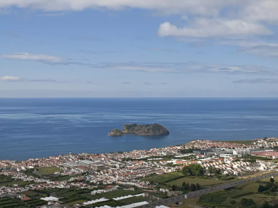 Vila Franca do Campo panoraması