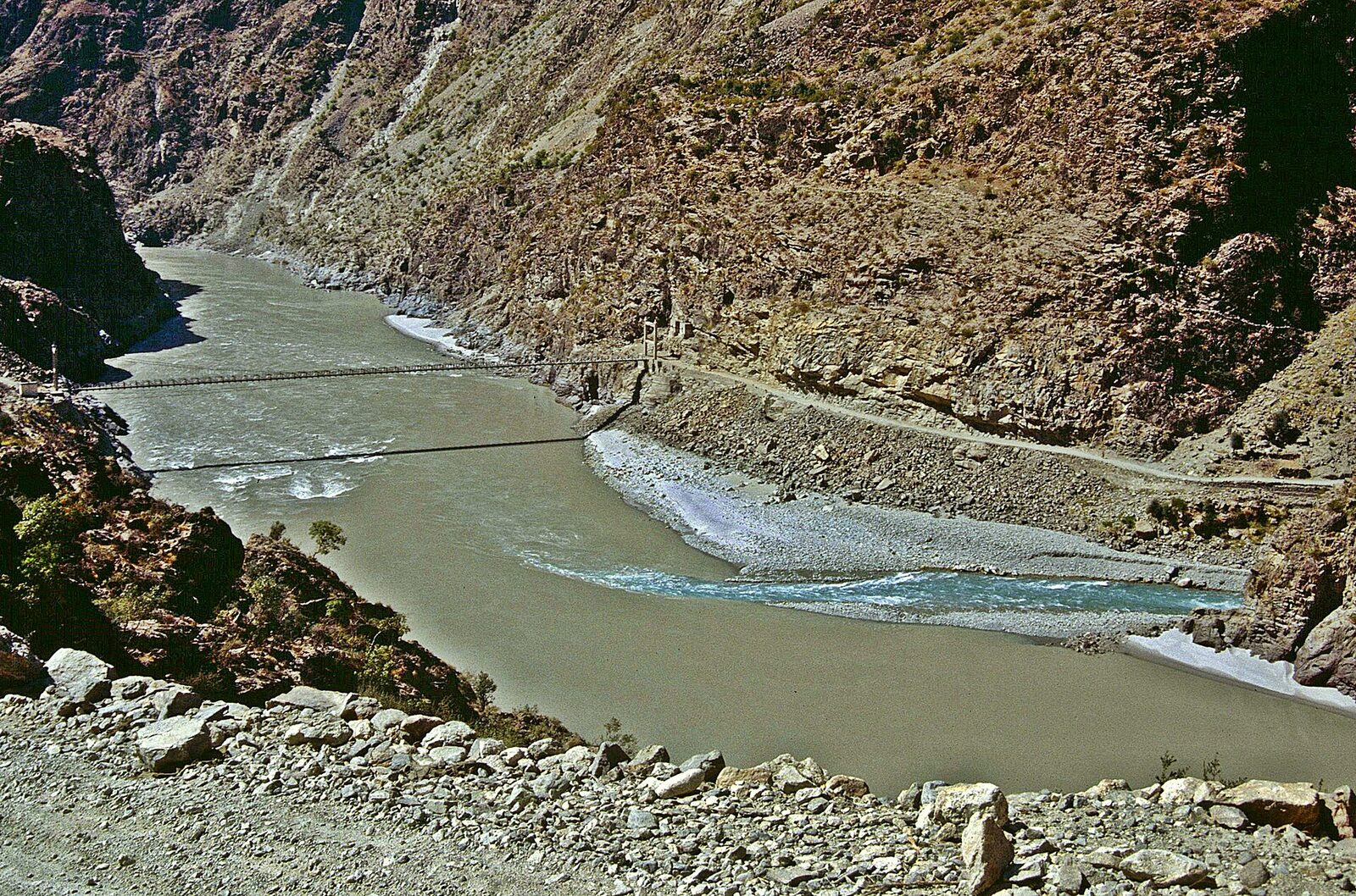 Kohistan'da Karakurum Yolu
