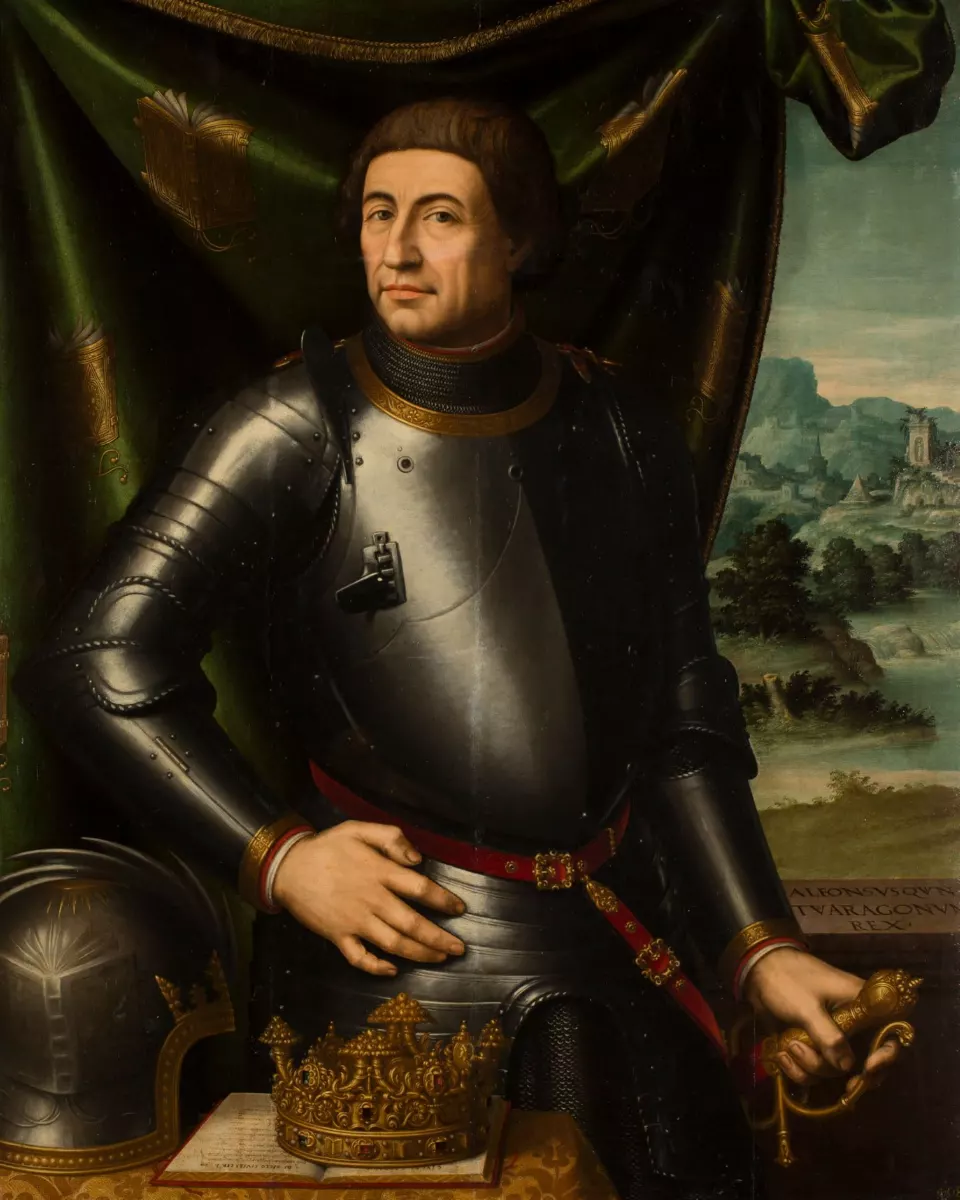 Kral V. Alfonso portresi
