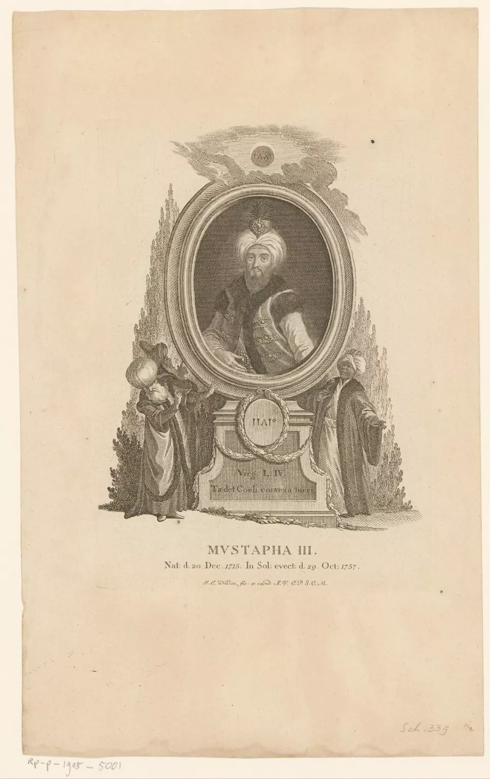 III. Mustafa portresi