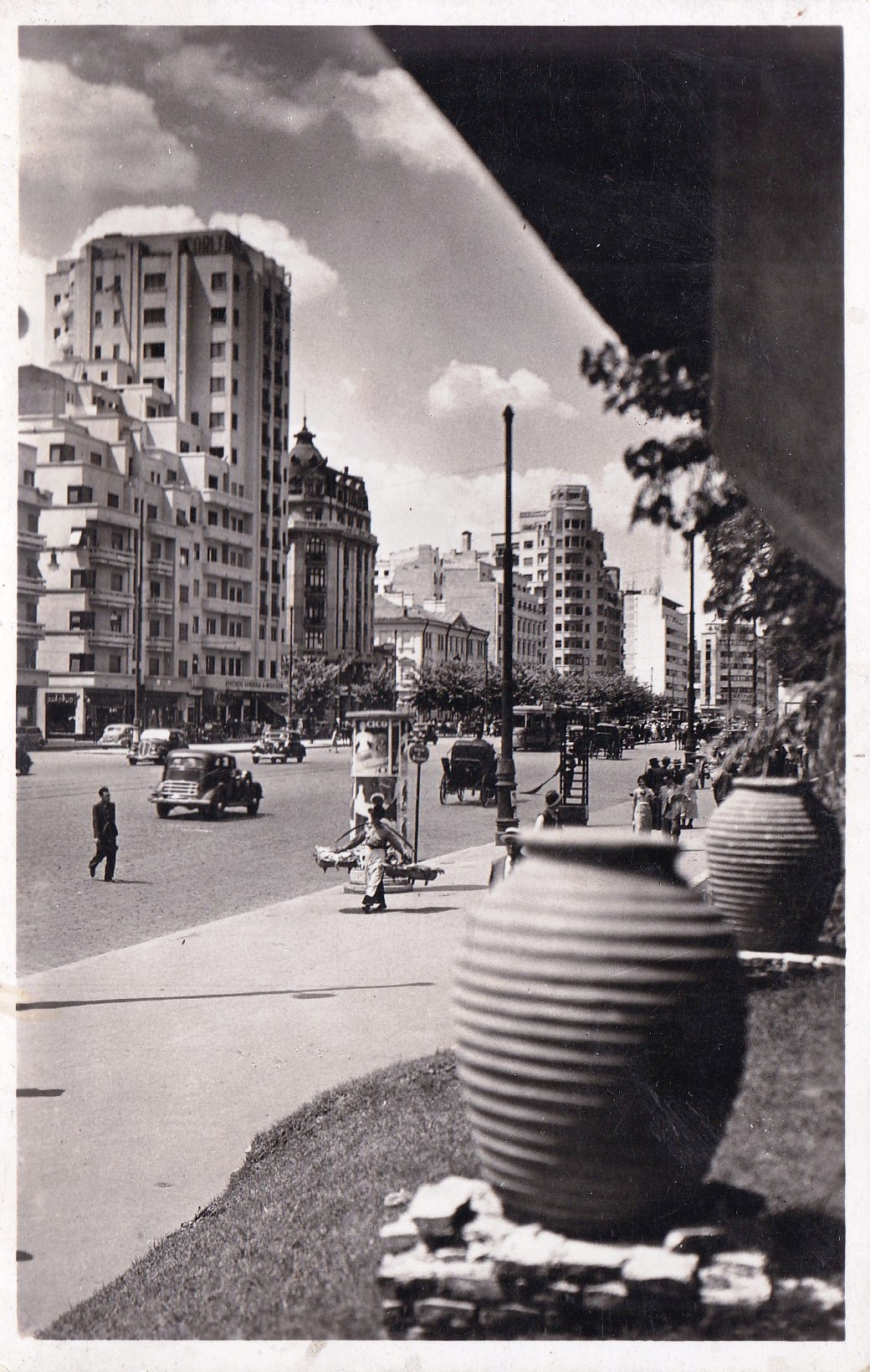 1938'de Bükreş'te Brătianu Bulvarı