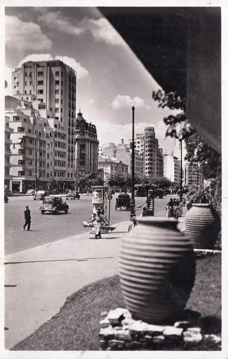 1938'de Bükreş'te Brătianu Bulvarı