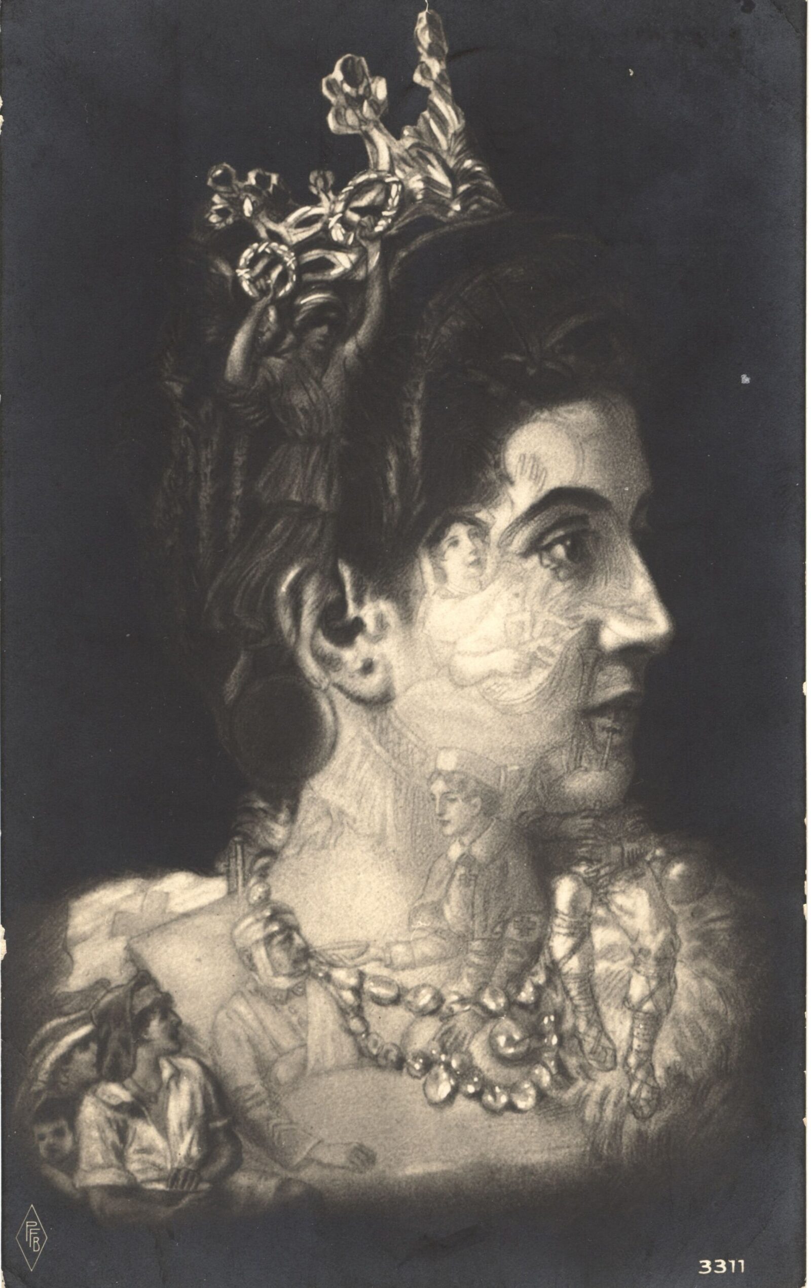 Kraliçe Elena portresi