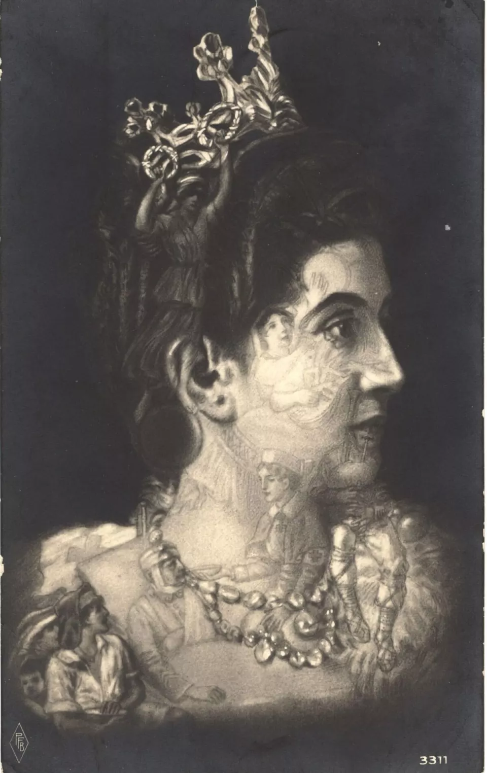 Kraliçe Elena portresi