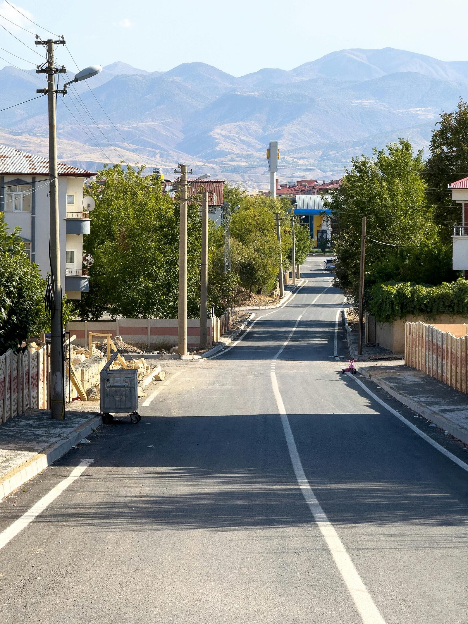 Kovancılar'da bir sokak