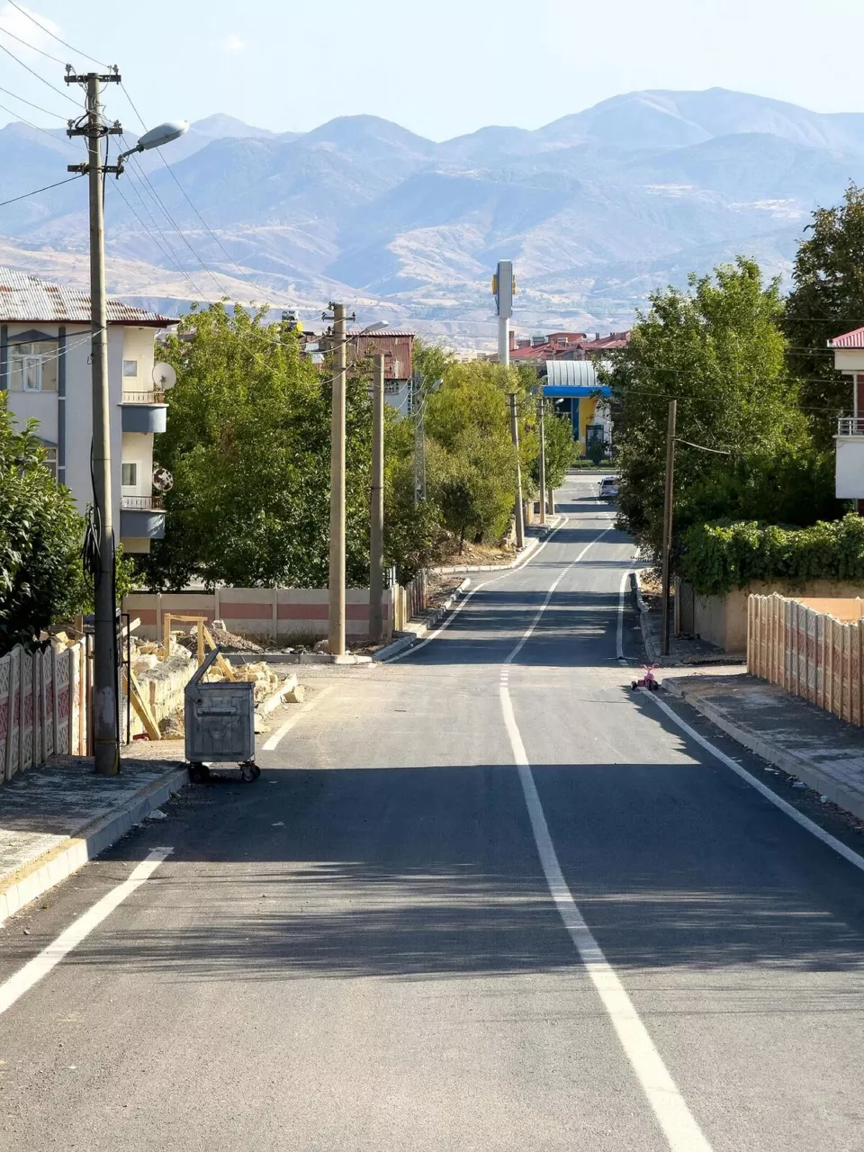 Kovancılar'da bir sokak