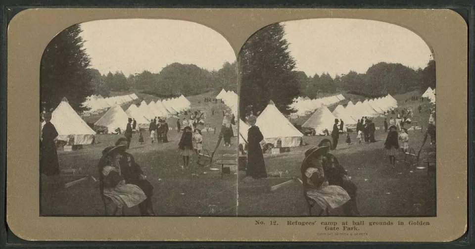 Golden Gate Park kampı 1906