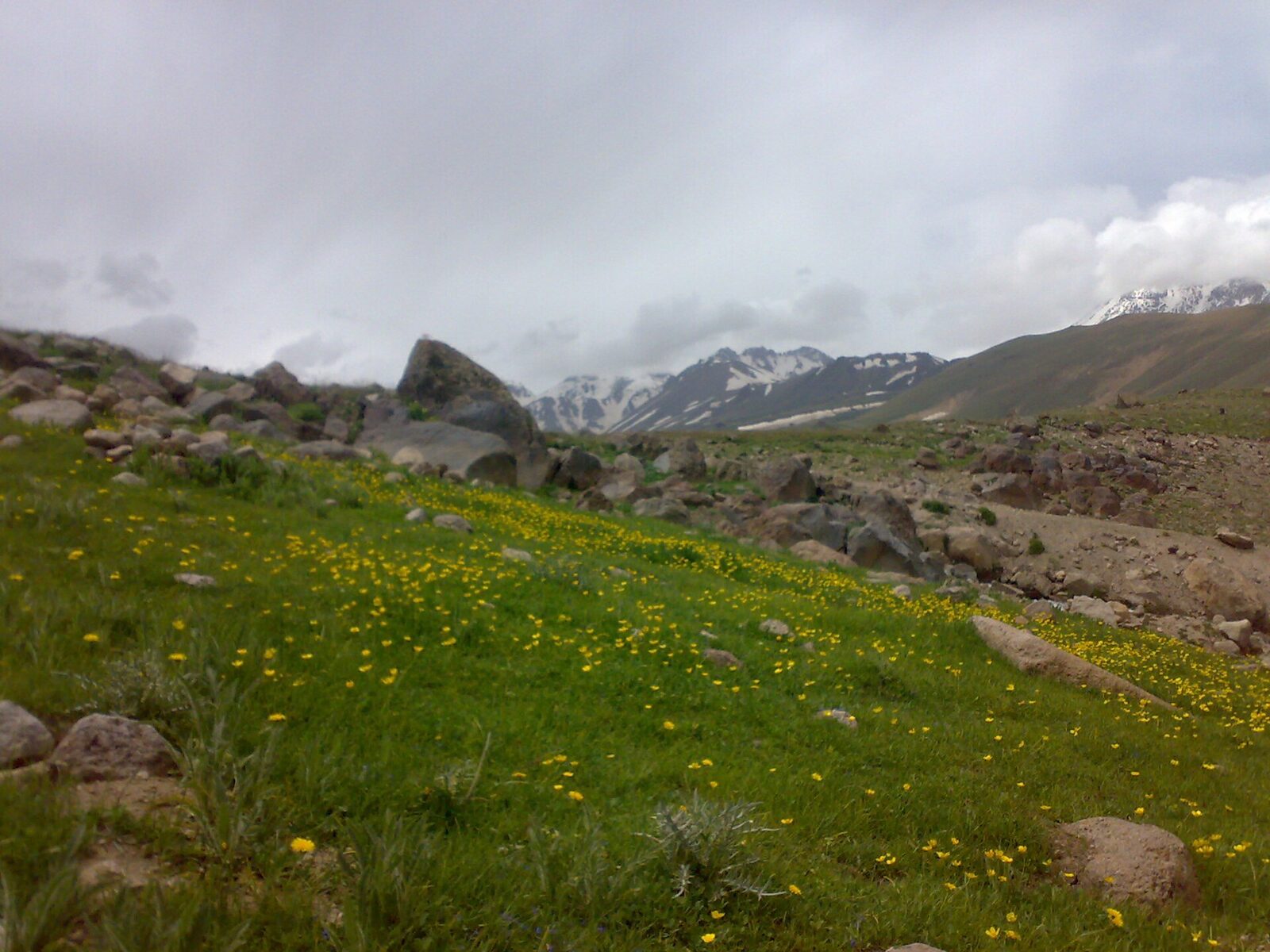 Sebelan Dağı yamaçları
