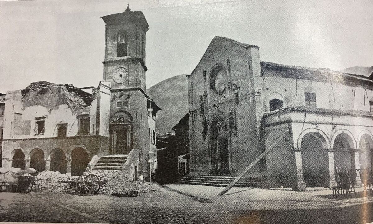 Norcia San Benedetto bazilikası, 19. yüzyıl
