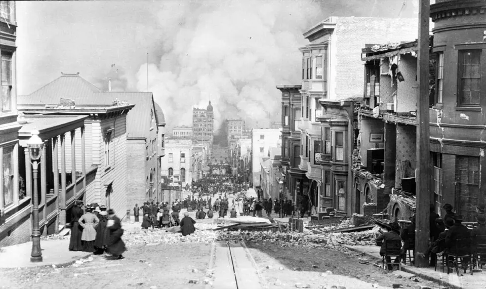 Sacramento Caddesi yangın 1906
