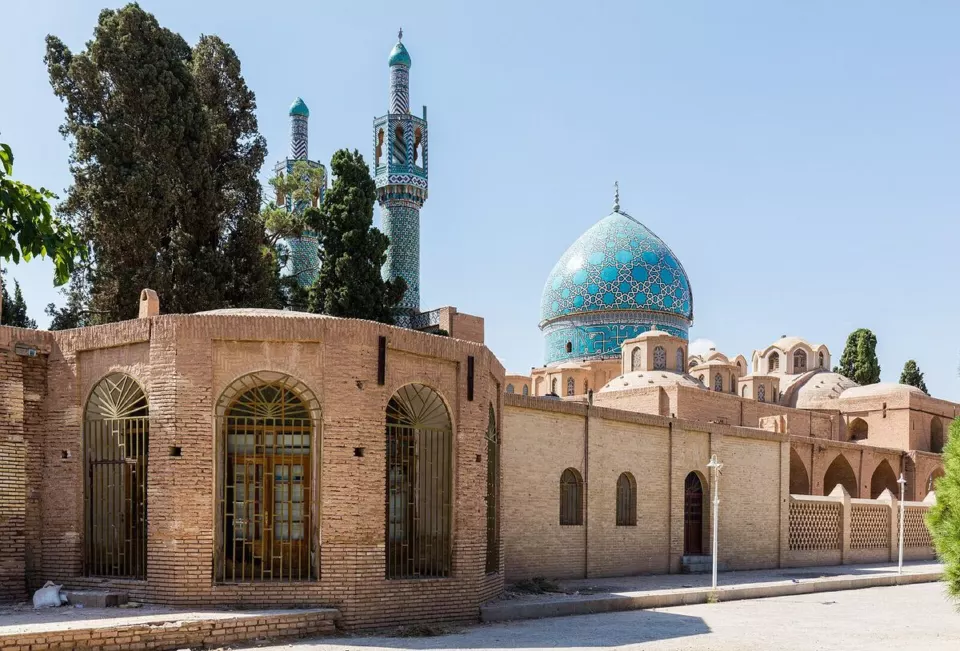 Mahan'da Şah Nimetullah Veli türbesi