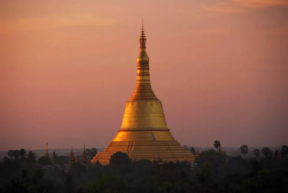 Bugünkü Shwemawdaw pagodası