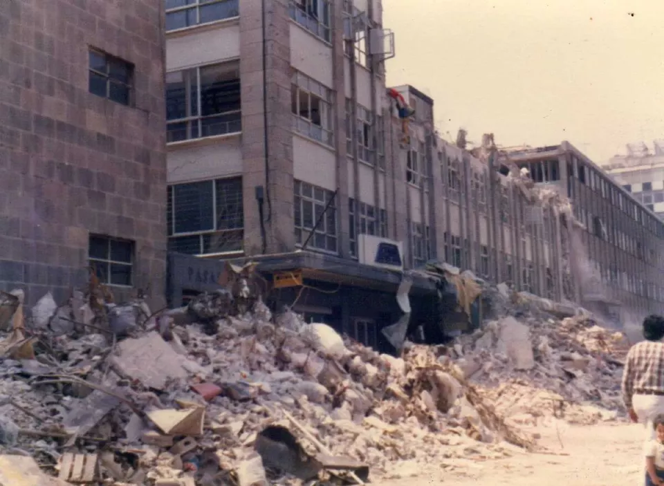 Meksiko Ekim 1985 enkaz
