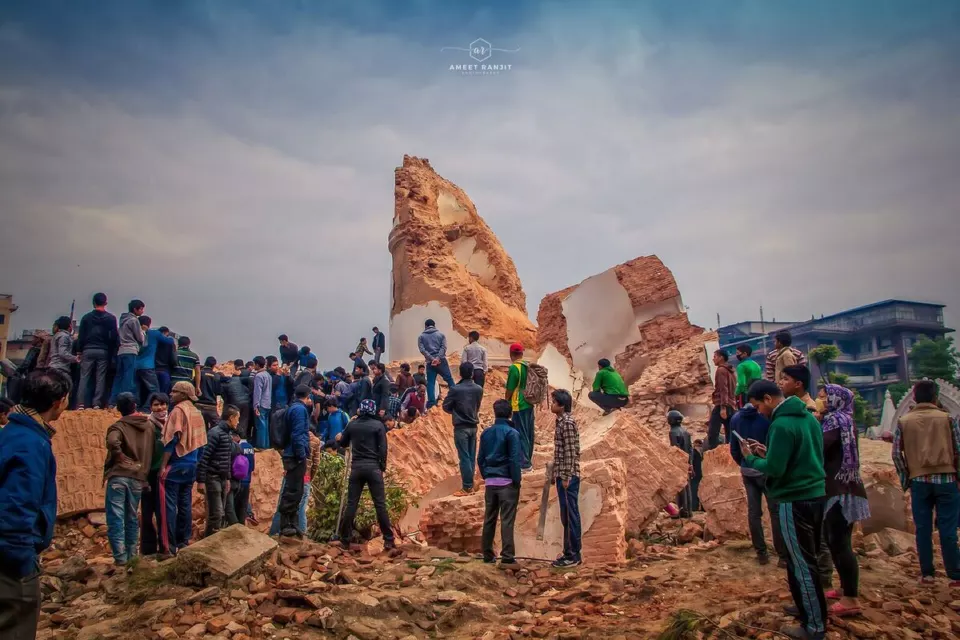 Dharahara kulesi 2015