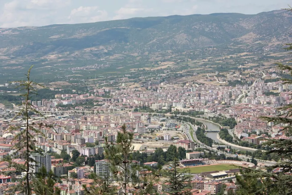 Tokat şehir manzarası