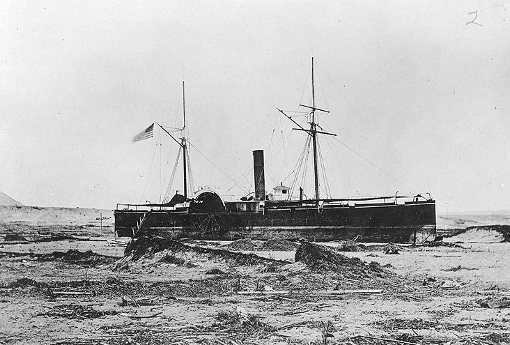 Karada duran USS Wateree, 1868