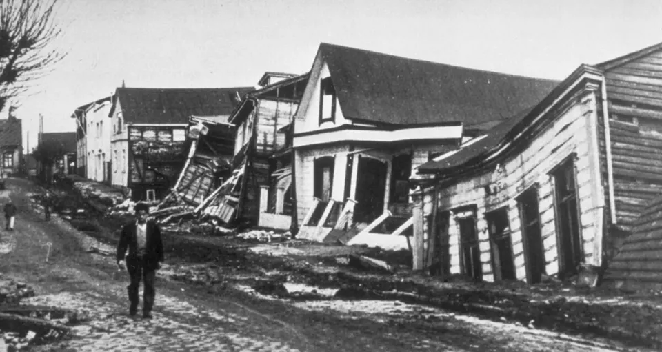 Valdivia 1960 deprem sonrası