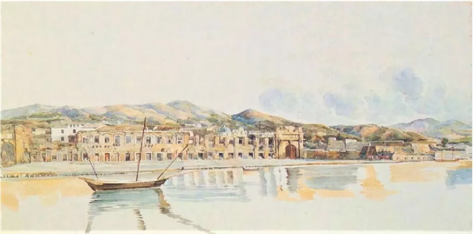 1783 depreminden sonra Messina'nın görünümü