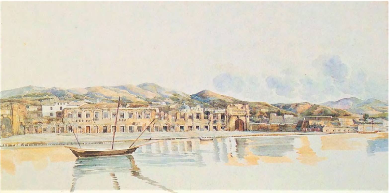 1783 depreminden sonra Messina'nın görünümü