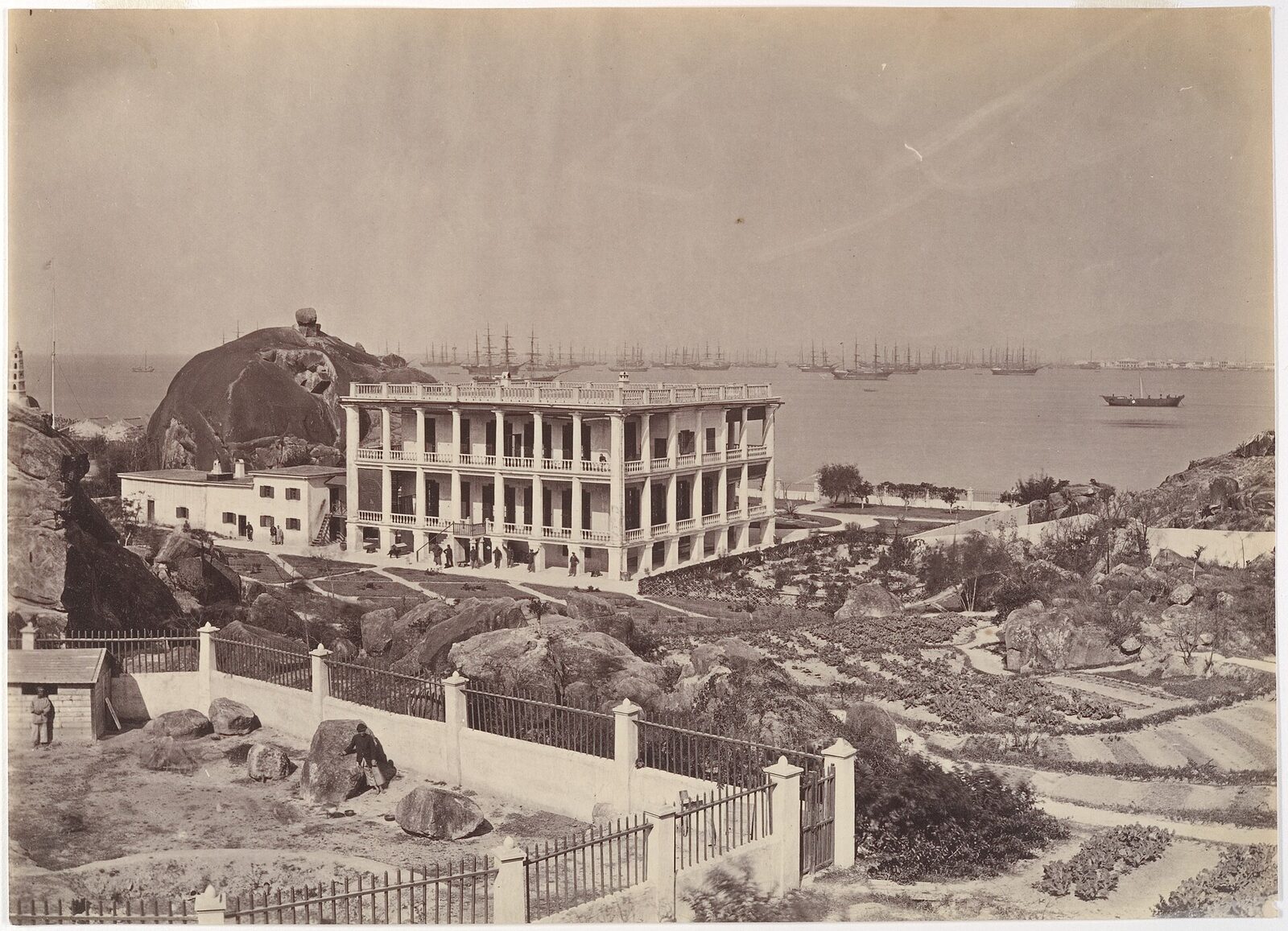 19. yüzyılda Shantou limanı