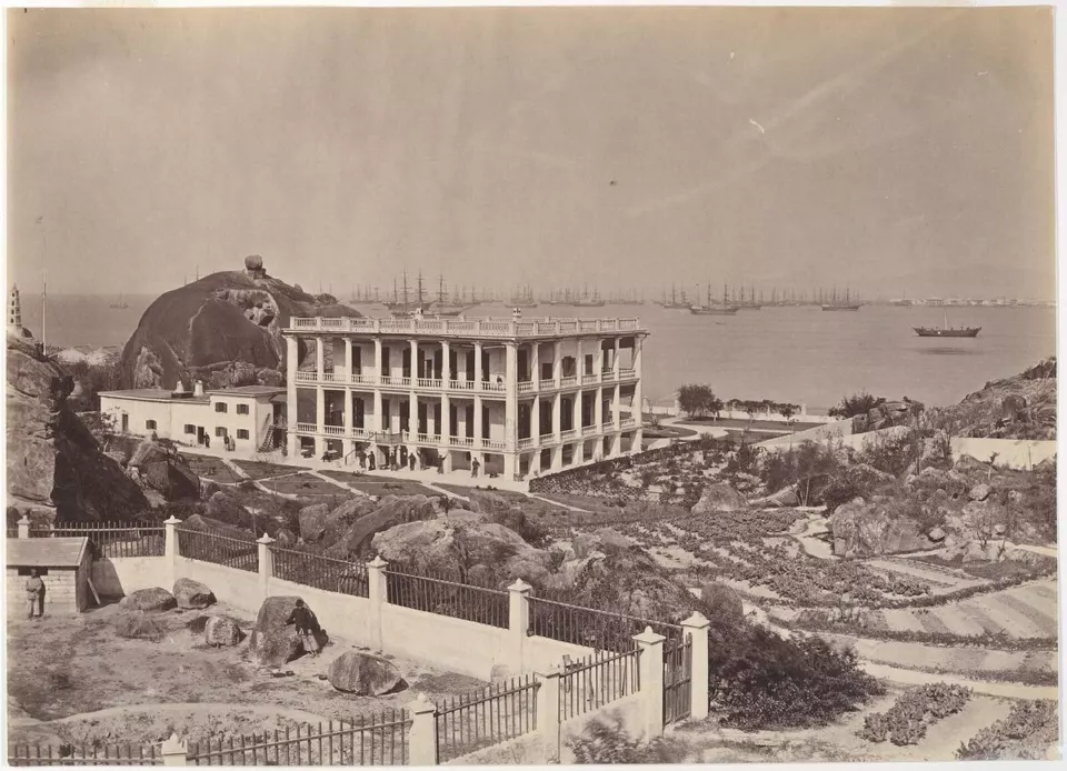 19. yüzyılda Shantou limanı