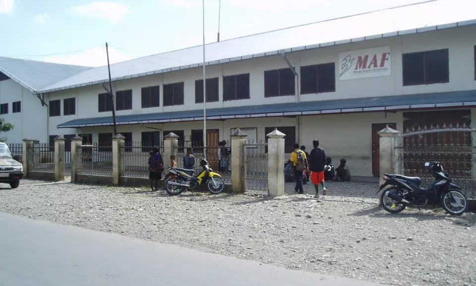 Wamena'daki MAF tesisleri