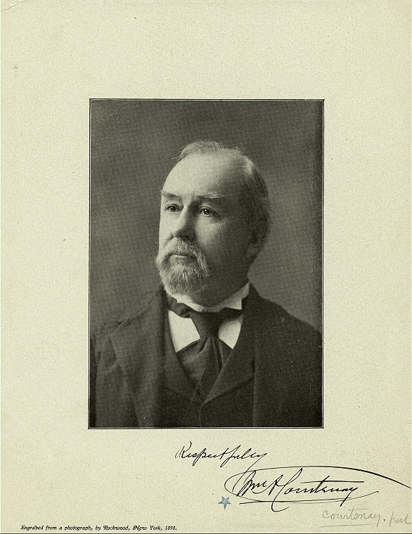 William Ashmead Courtenay portresi